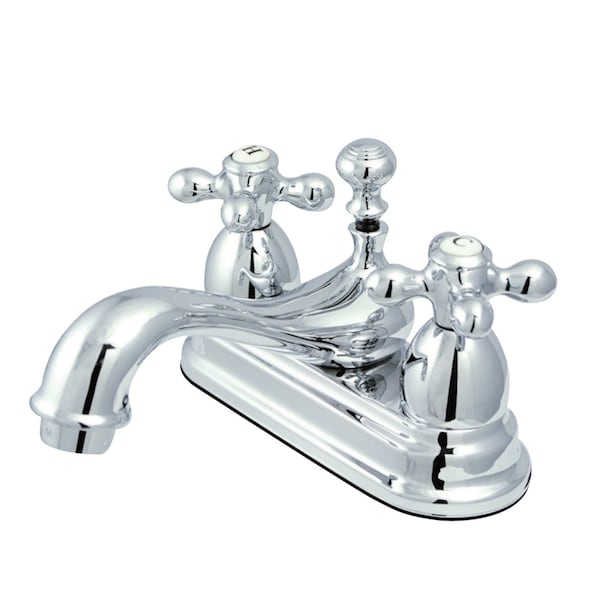 Kingston Brass KS3601AX 4" Centerset Bathroom Faucet, Polished Chrome KS3601AX - main